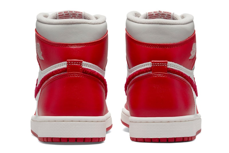 Air Jordan 1 High OG DJ4891-061 Women's Newstalgia Chenille Varsity Red Price Release Info