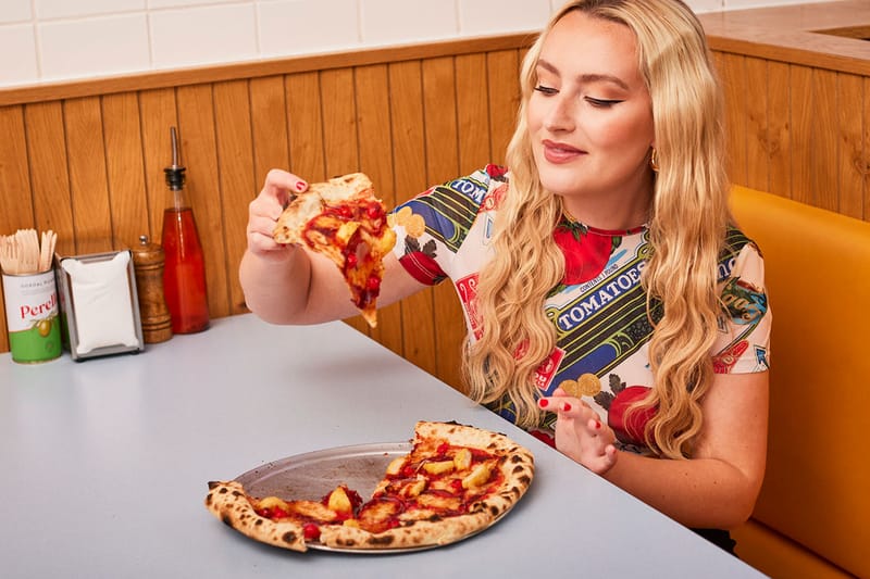 Amelia Dimoldenberg and Yard Sale Launch Chicken Nugget Pizza