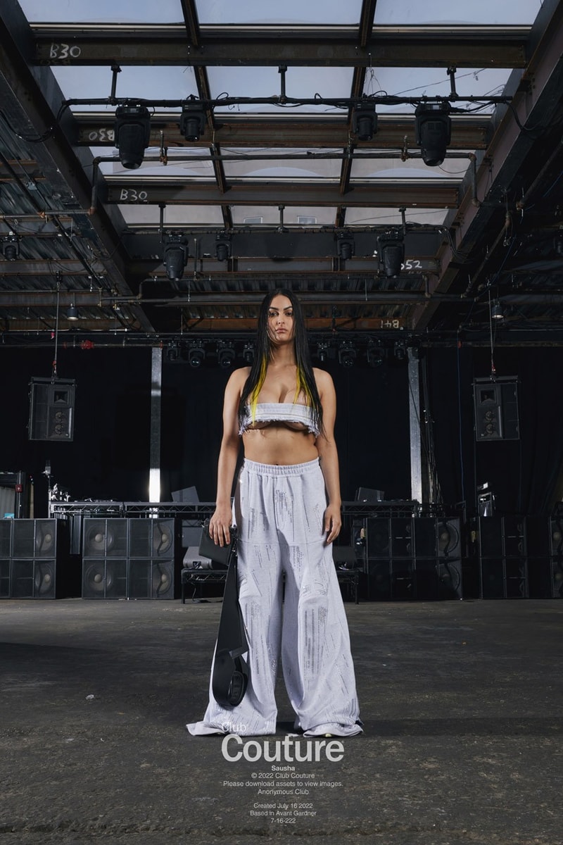 shayne olier anonymous club hood by air streetwear collection lookbook dresses hats t-shirts