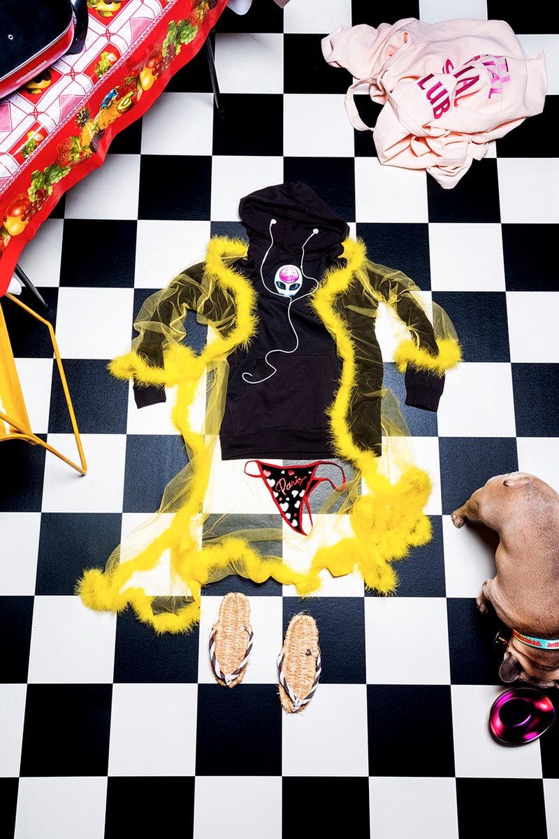 anti social social club fall winter 2022 collection 90s-inspired hoodies fanny packs shorts denim pants socks caps