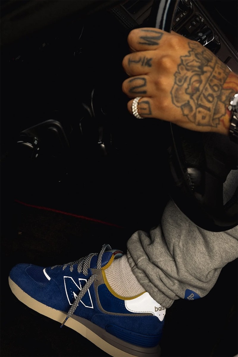 Bodega New Balance 574 Legacy Internationally Known Departure Arrival Blue Yellow Price Release Info