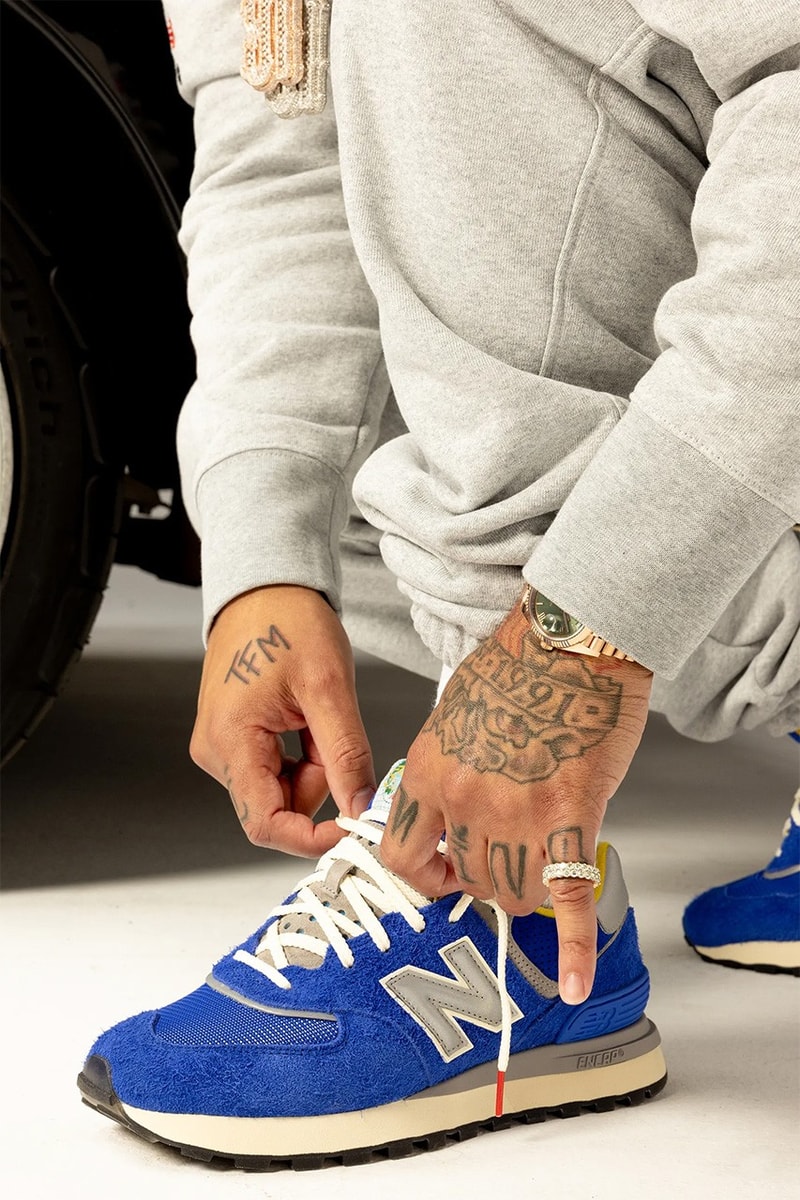 Bodega New Balance 574 Legacy Internationally Known Departure Arrival Blue Yellow Price Release Info
