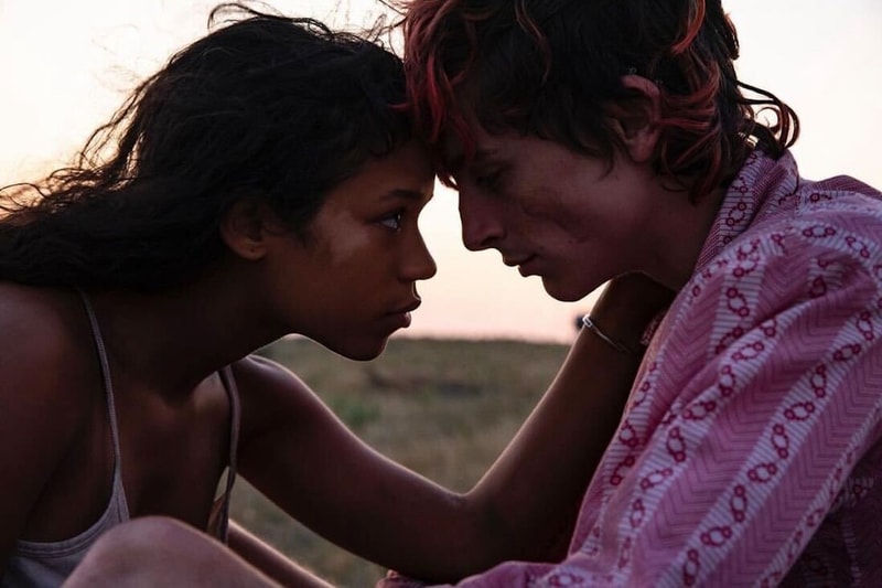 bones and all timothee chalamet taylor russell first look photos cannibal lovers film