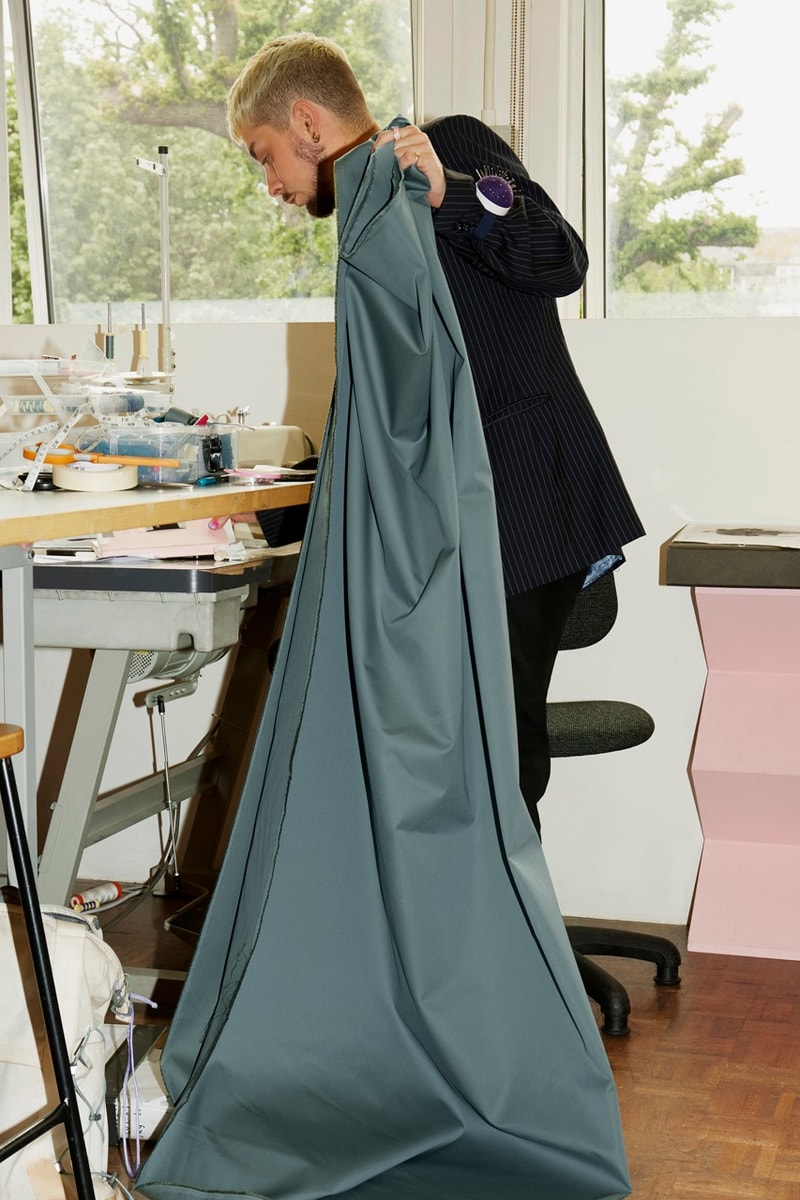 Burberry Fabric Donation Students Emerging Designers British Fashion Council Upcycling
