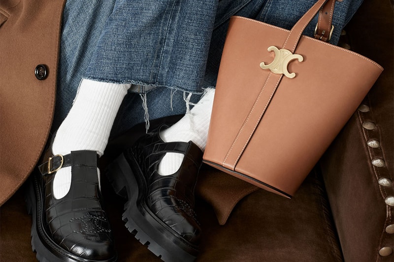celine baie des anges fall 2022 collection lookbook accessories necklaces rings dresses boots sandals handbags 