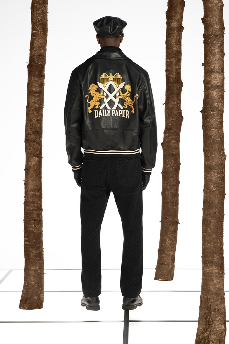 Daily Paper Fall Winter 2022 Lookbook 10 Year Anniversary Jackets Trenchcoats Embroidery
