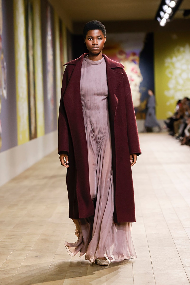 dior fall winter 2022 haute couture runway tree of like ukraine olesia trofymenko dresses outerwear