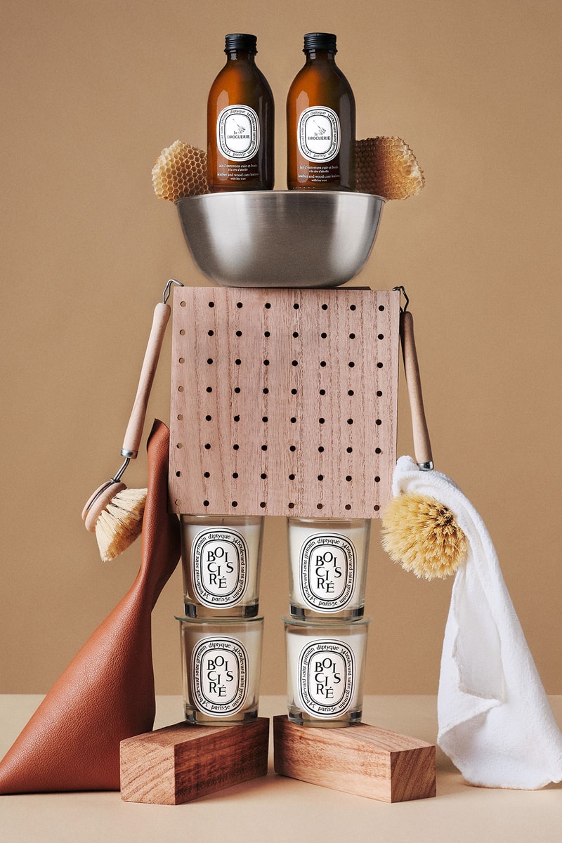 diptyque La Droguerie Household Cleaning Supplies Collection Candles Dishwashing Liquid Release