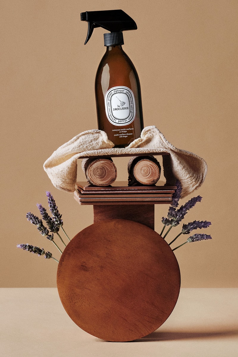diptyque La Droguerie Household Cleaning Supplies Collection Candles Dishwashing Liquid Release