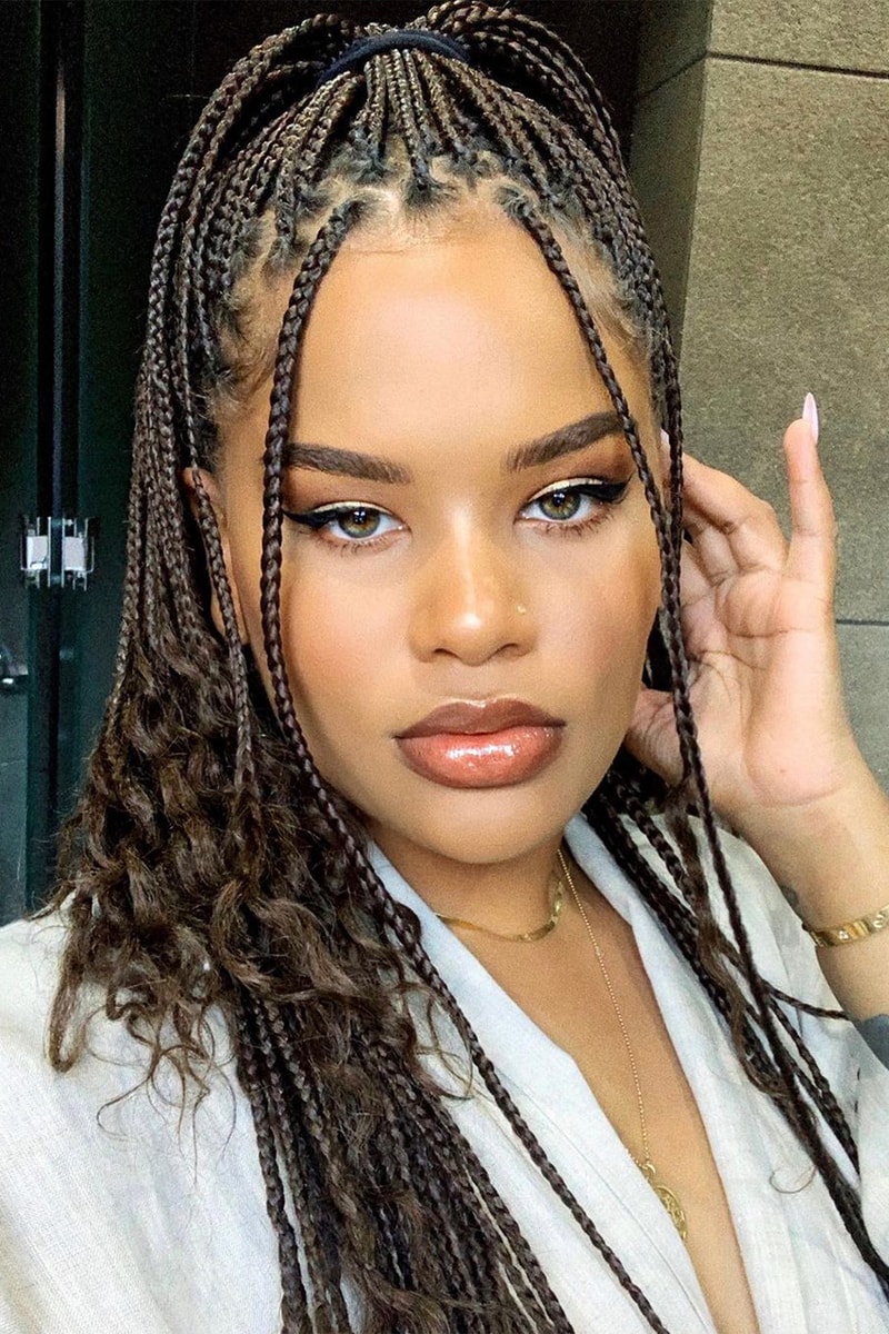 Natural hair braids erinn courtney photos instagram