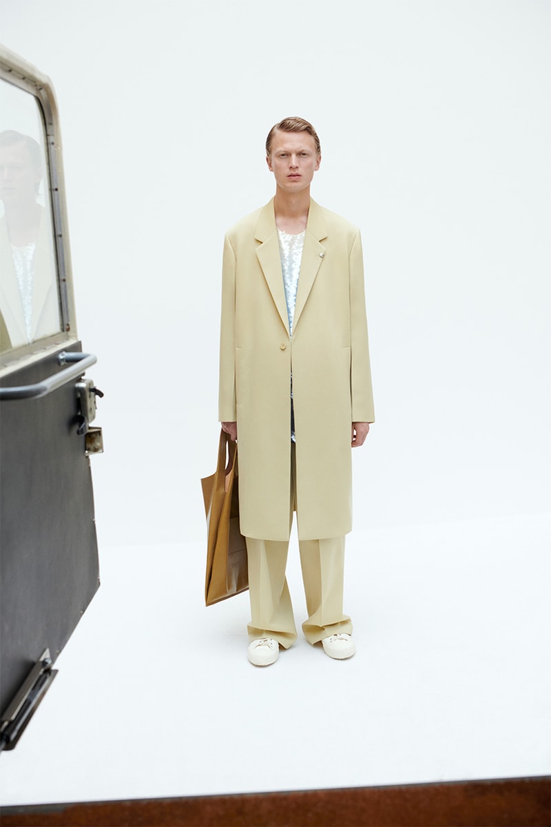 jil sander men's resort 2023 luke meier lucie meier gender roles unisex suits overcoats shirt-jackets