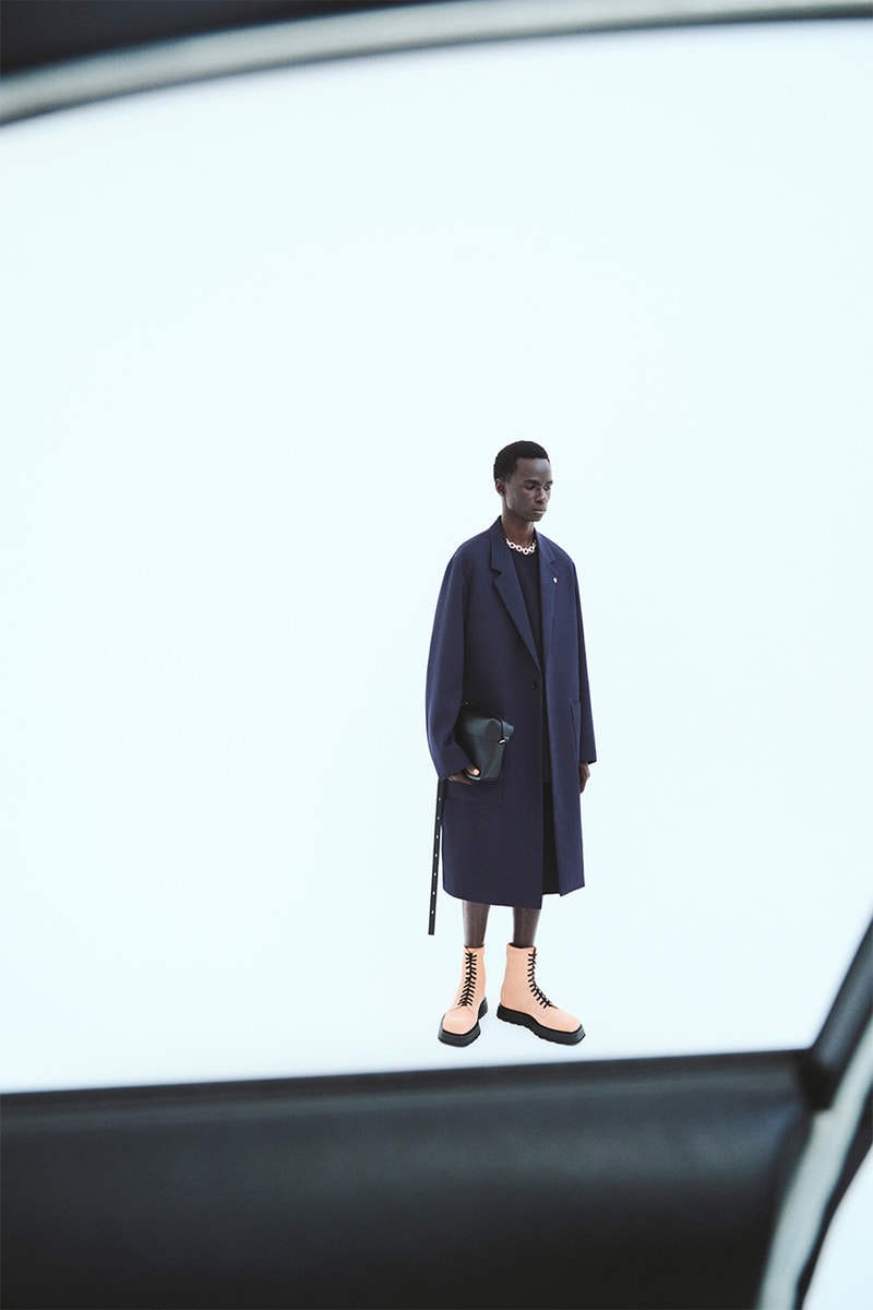 jil sander men's resort 2023 luke meier lucie meier gender roles unisex suits overcoats shirt-jackets