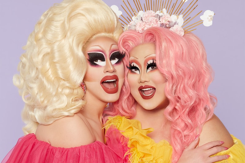 trixie mattel kim chi bff4ever makeup collection lipsticks eyeshadow palettes blush highlighter