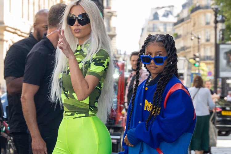 Kim Kardashian and North West Are Fashion Week Besties in Paris