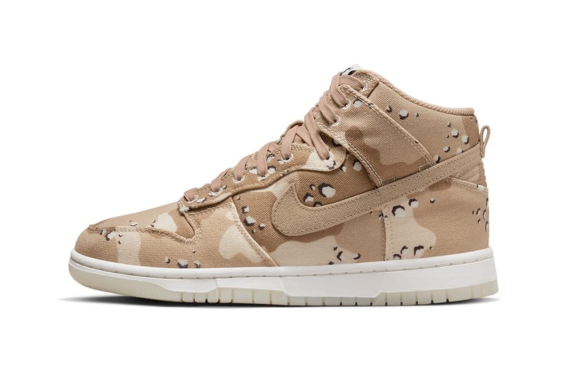 Nike Brings Desert Camo to the Dunk High