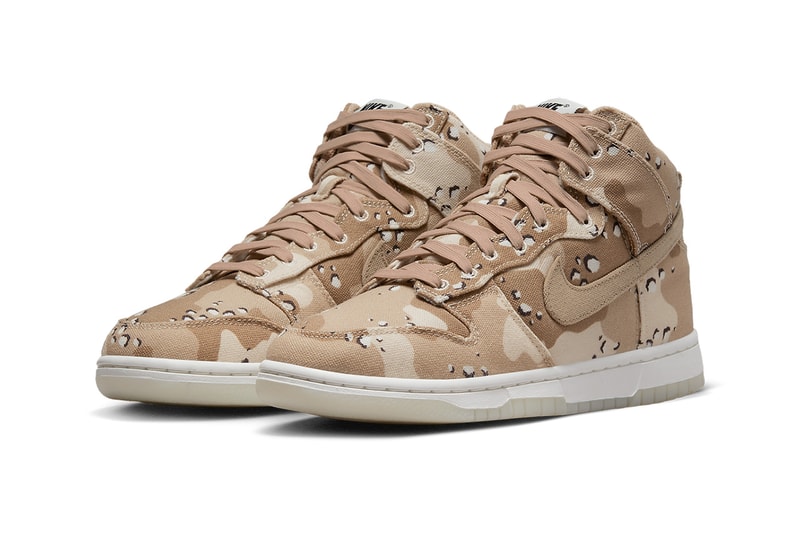 Nike Dunk High Desert Camo DX2314-200 Price Release Info