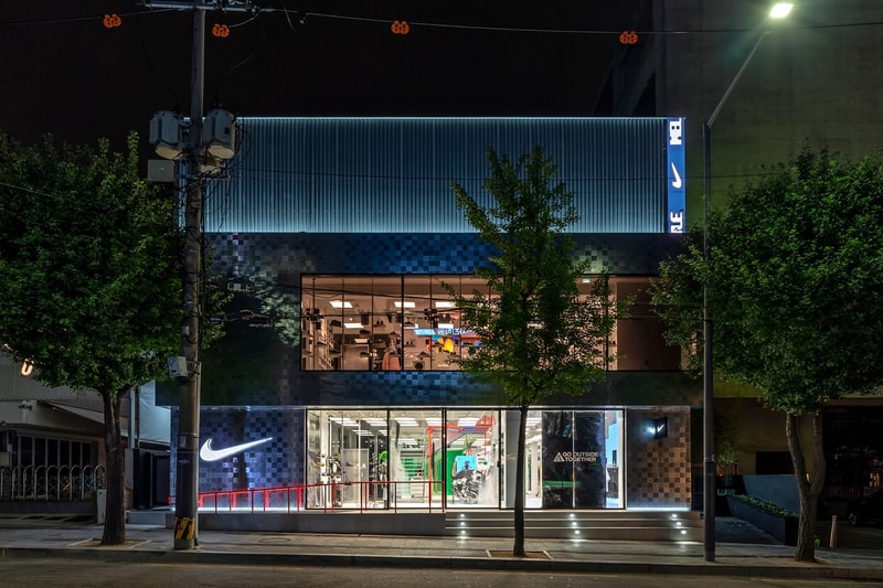 nike style store retail seoul south korea 