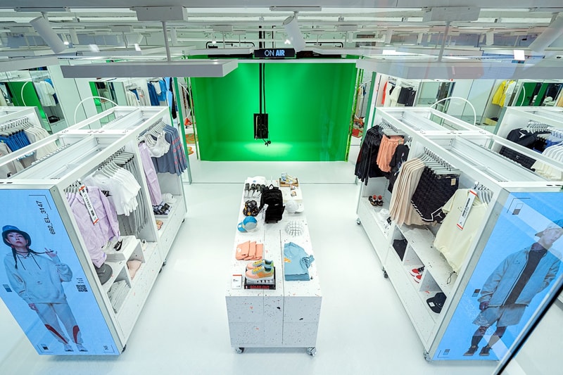 nike style store retail seoul south korea 