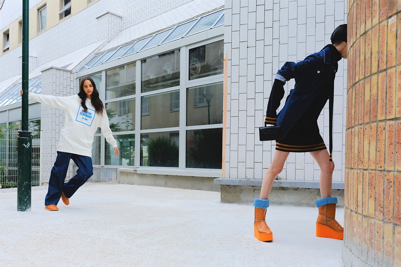 opening ceremony fall/winter 2022 chifa humberto leon jersey skirt sets sweaters fleece blazers razor clam bag tote bags dickies