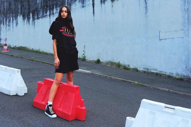 opening ceremony fall/winter 2022 chifa humberto leon jersey skirt sets sweaters fleece blazers razor clam bag tote bags dickies