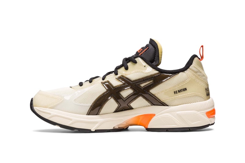P.E Nation ASICS GEL-1130 Cream Black Paperbag Price Release Info Collaboration
