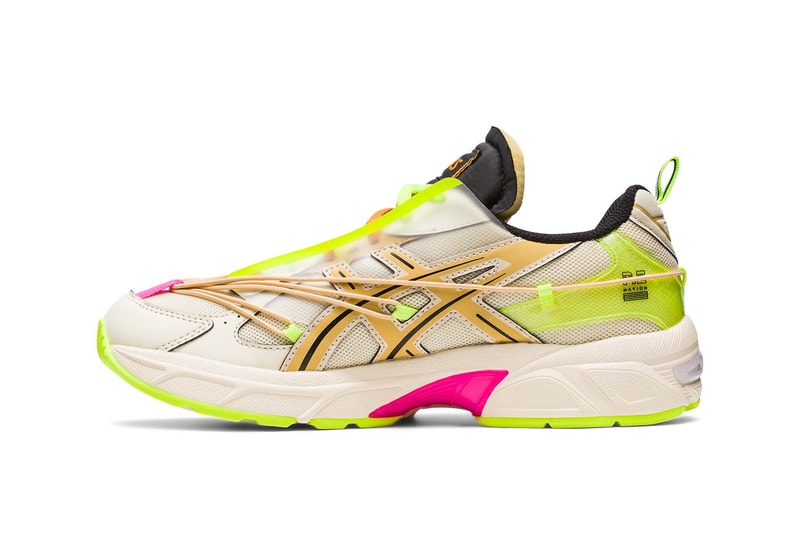 P.E Nation ASICS GEL-1130 Cream Black Paperbag Price Release Info Collaboration