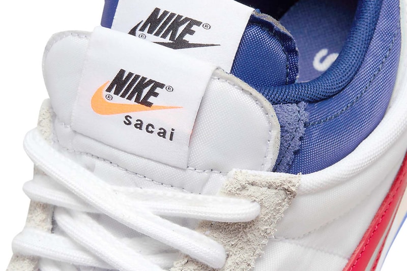 sacai nike cortez 4.0 dq0581-100 white university red price release info