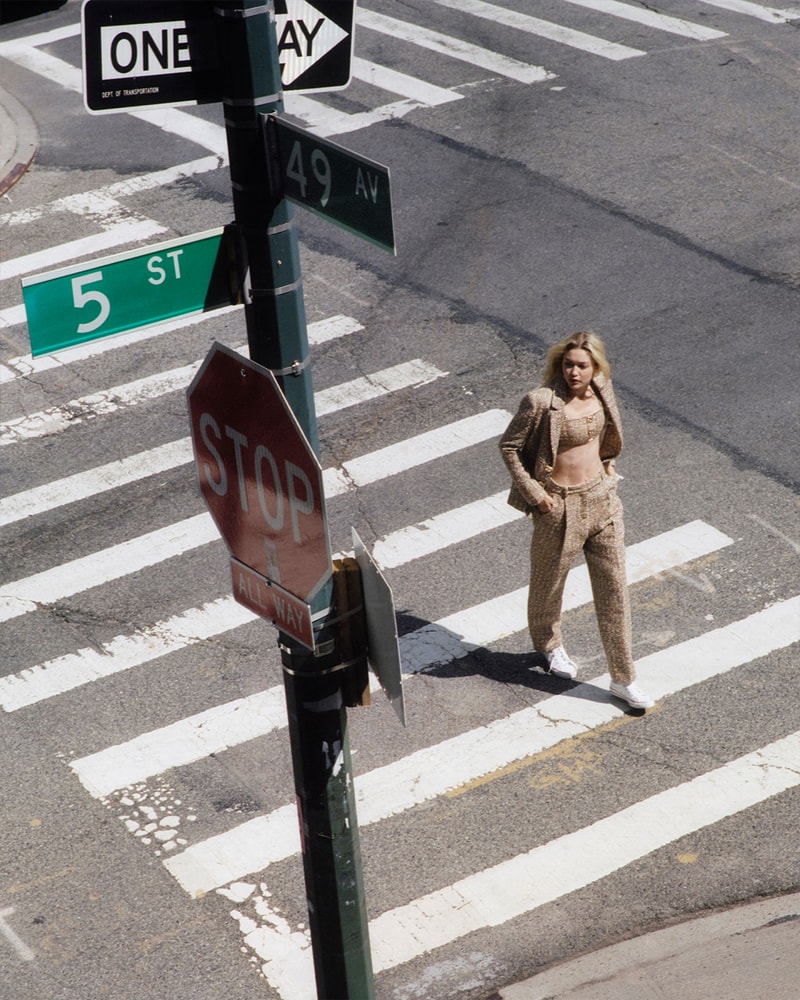 Self-Portrait Gigi Hadid Fall Winter Campaign New York Han Chong Images