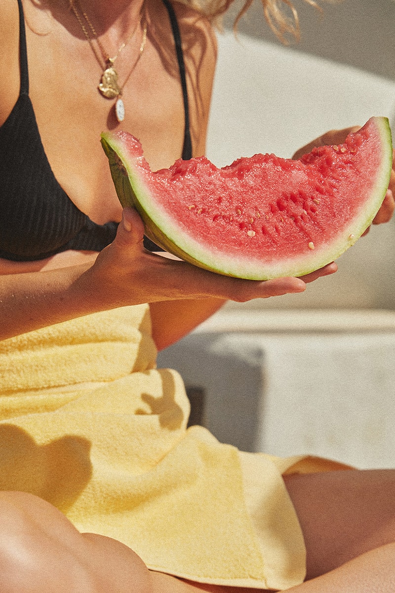 The Longing Sustainable Conscious Towel Brand Fabrics Portugal Pink Yellow Blue White