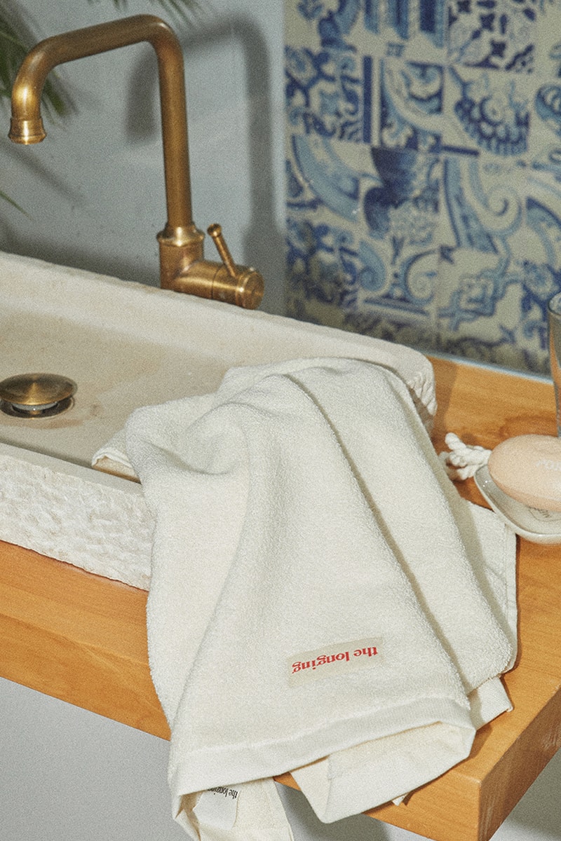The Longing Sustainable Conscious Towel Brand Fabrics Portugal Pink Yellow Blue White