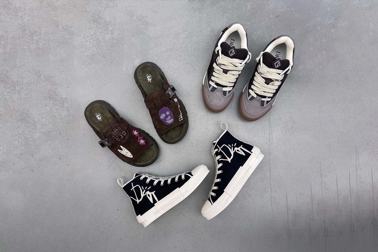 First Look: Travis Scott x Dior Sandals and High-Tops