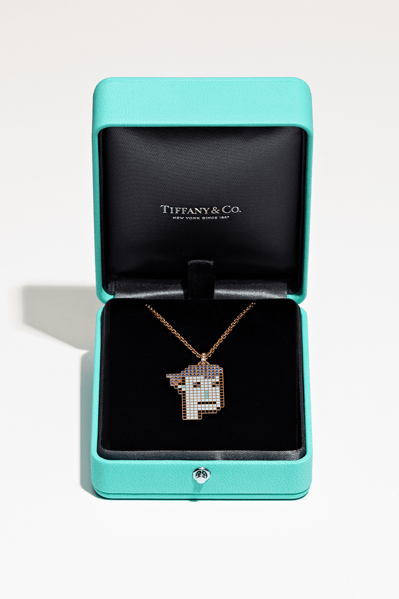 Tiffany & Co. NFTiff custom-designed pendant in Tiffany Blue Box