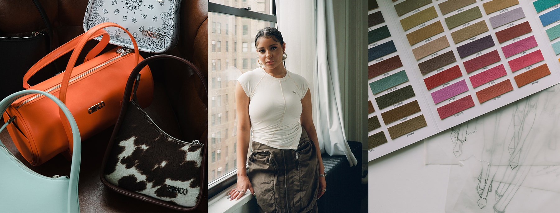 behind the atelier ashley ciriaco sustainable handbags brand asymmetrical ready-to-wear interview