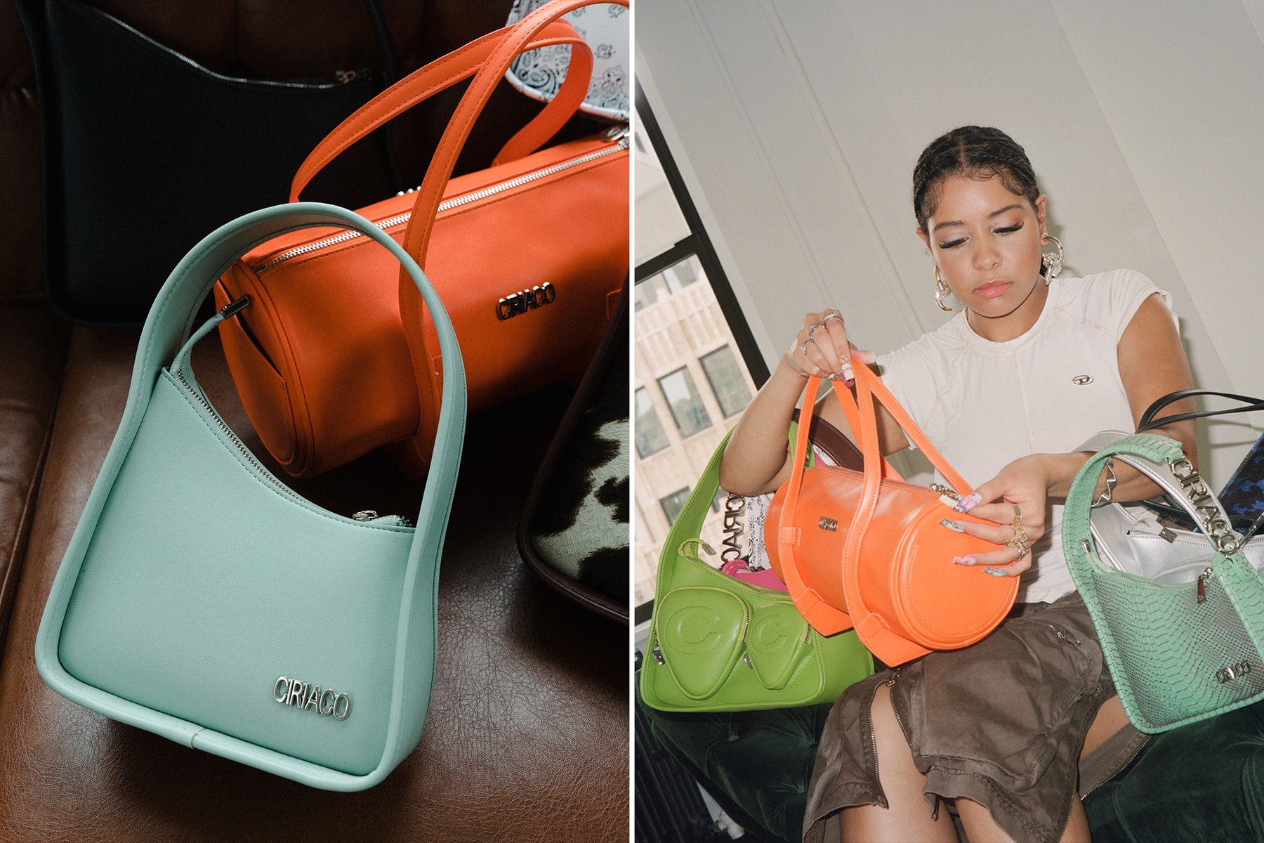 behind the atelier ashley ciriaco sustainable handbags brand asymmetrical ready-to-wear interview