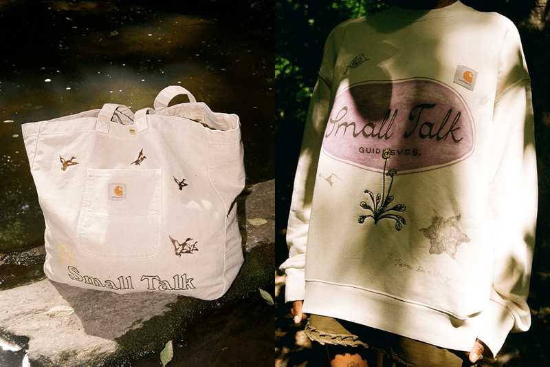Fashion Imitates Art in Carhartt WIP x Small Talk Studio's New Collaboration