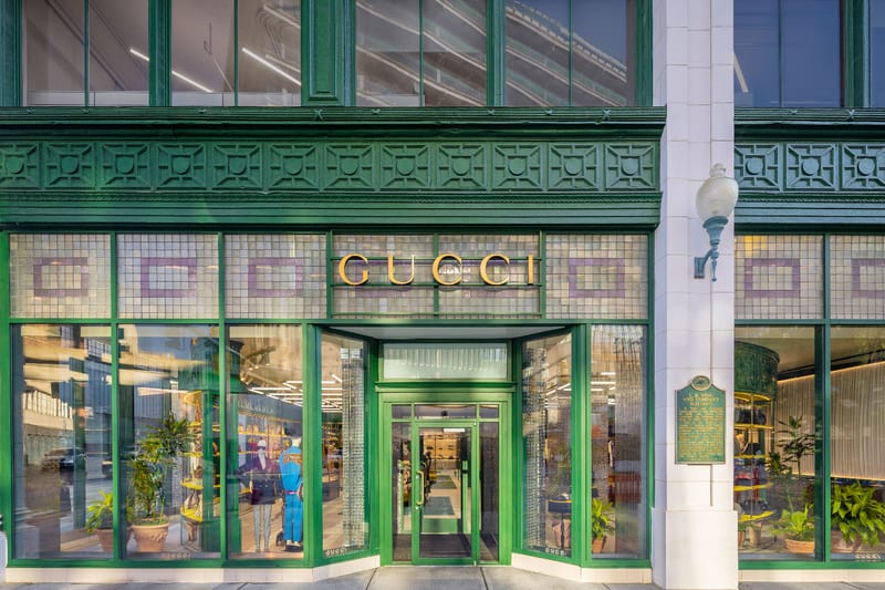 Take a Look Inside Gucci's New Store in Detroit