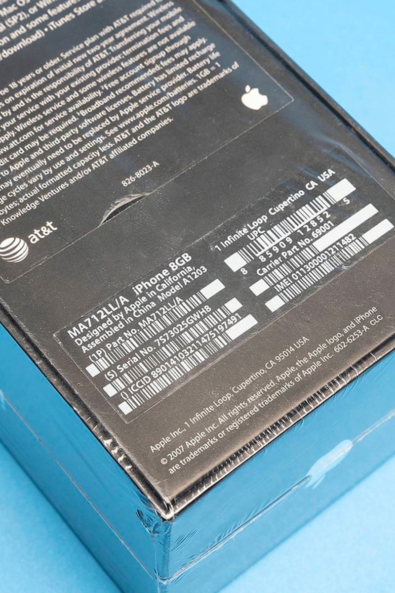RR Auction Unopened First Generation Apple iPhone Auctions for $35K USD