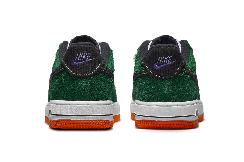 Nike Air Force 1 Low In "Shaggy Green Suede"