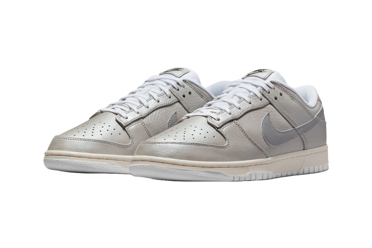 A "Metallic Silver" Nike Dunk Low Is on the Way