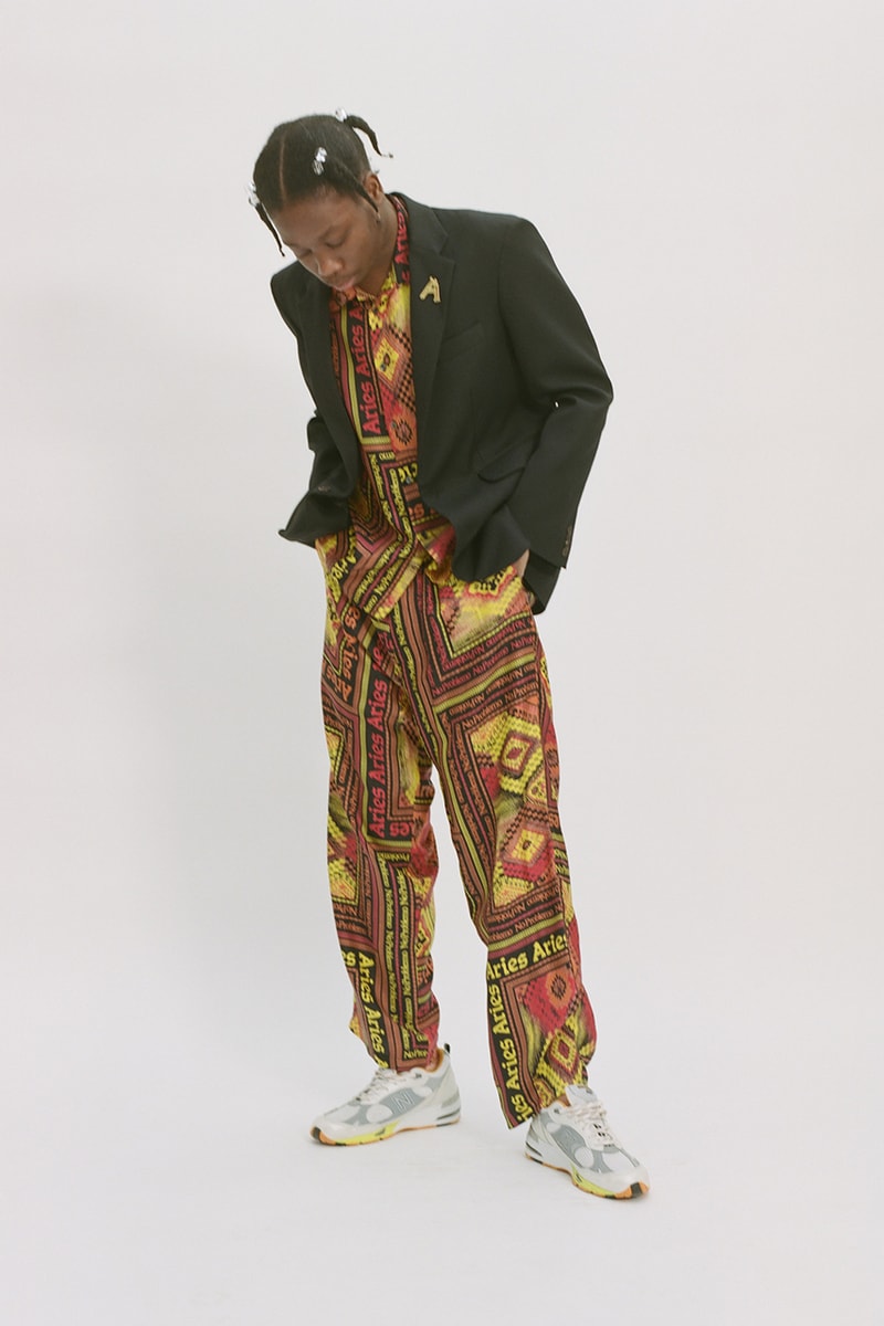 aries fall winter 2022 lookbook denim jackets shirts knitwear