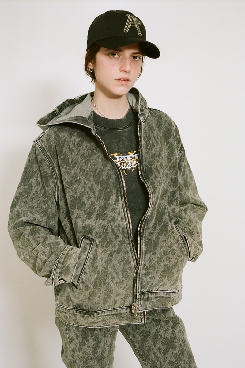 aries fall winter 2022 lookbook denim jackets shirts knitwear