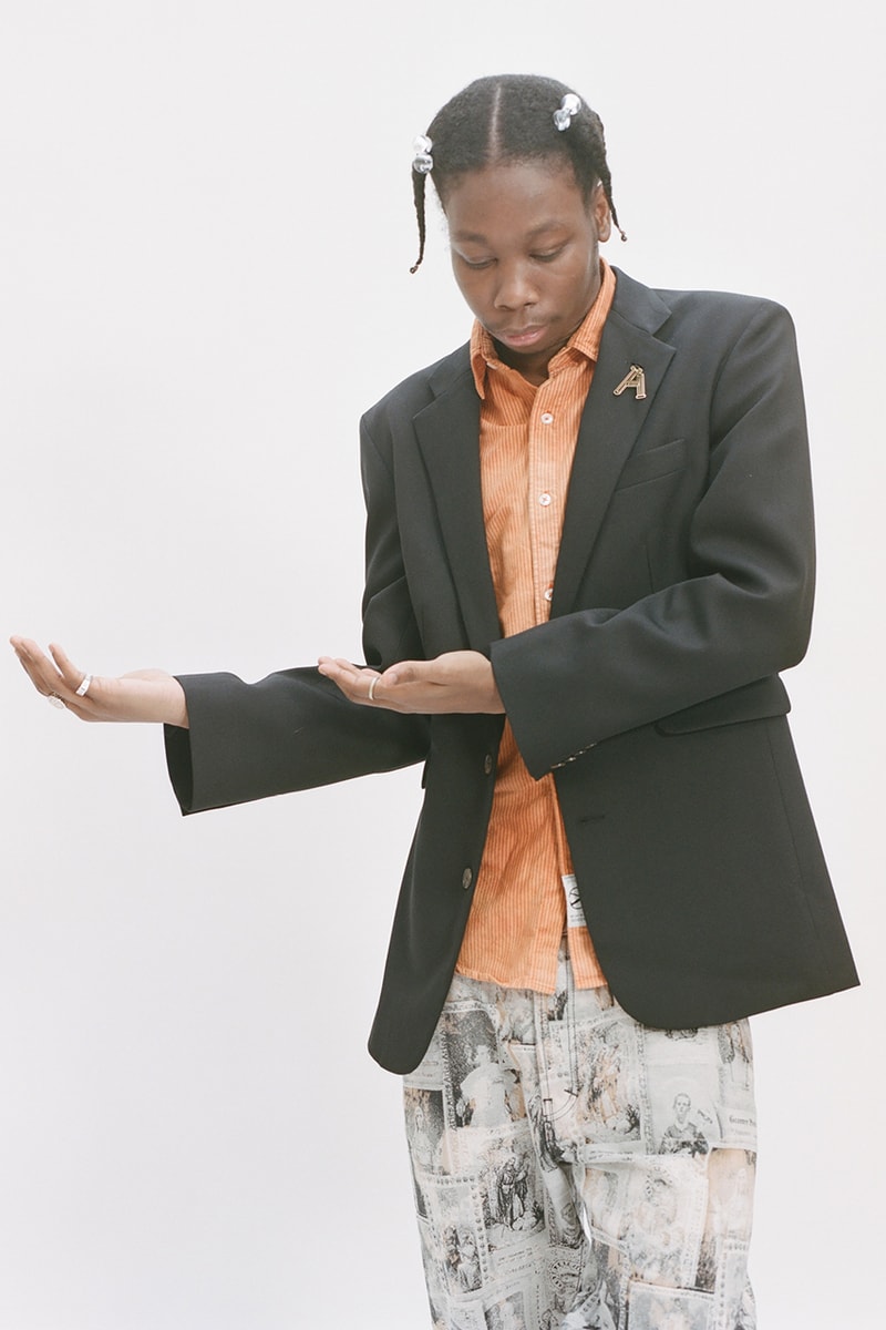 aries fall winter 2022 lookbook denim jackets shirts knitwear