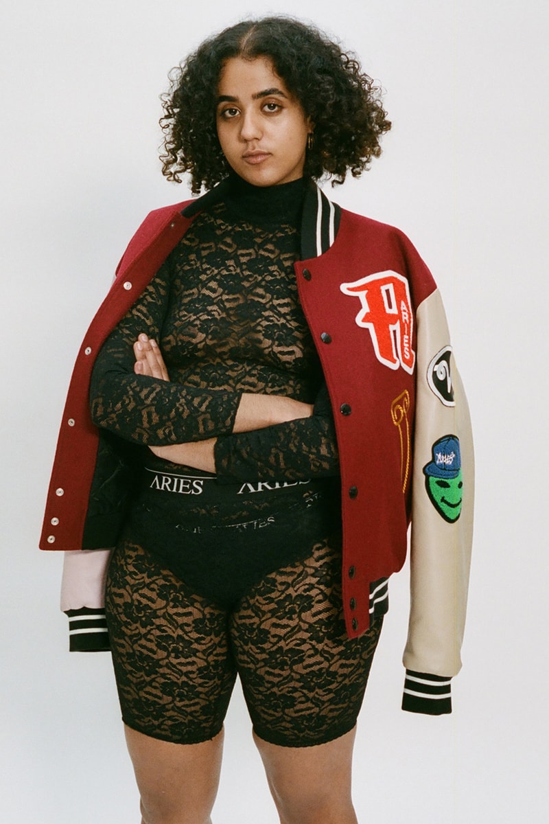 aries fall winter 2022 lookbook denim jackets shirts knitwear