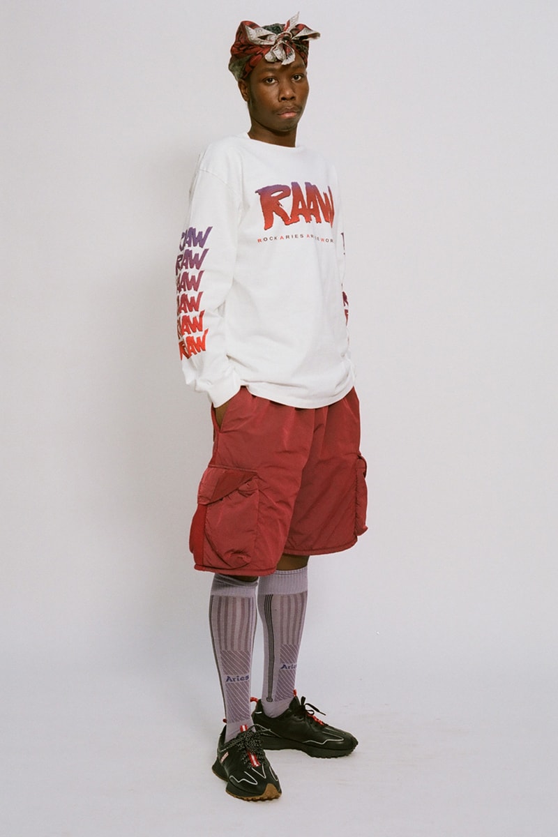 aries fall winter 2022 lookbook denim jackets shirts knitwear