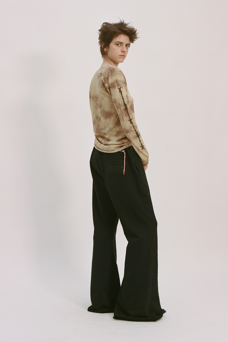 aries fall winter 2022 lookbook denim jackets shirts knitwear
