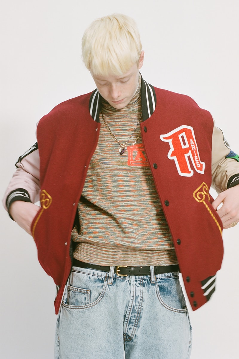 aries fall winter 2022 lookbook denim jackets shirts knitwear