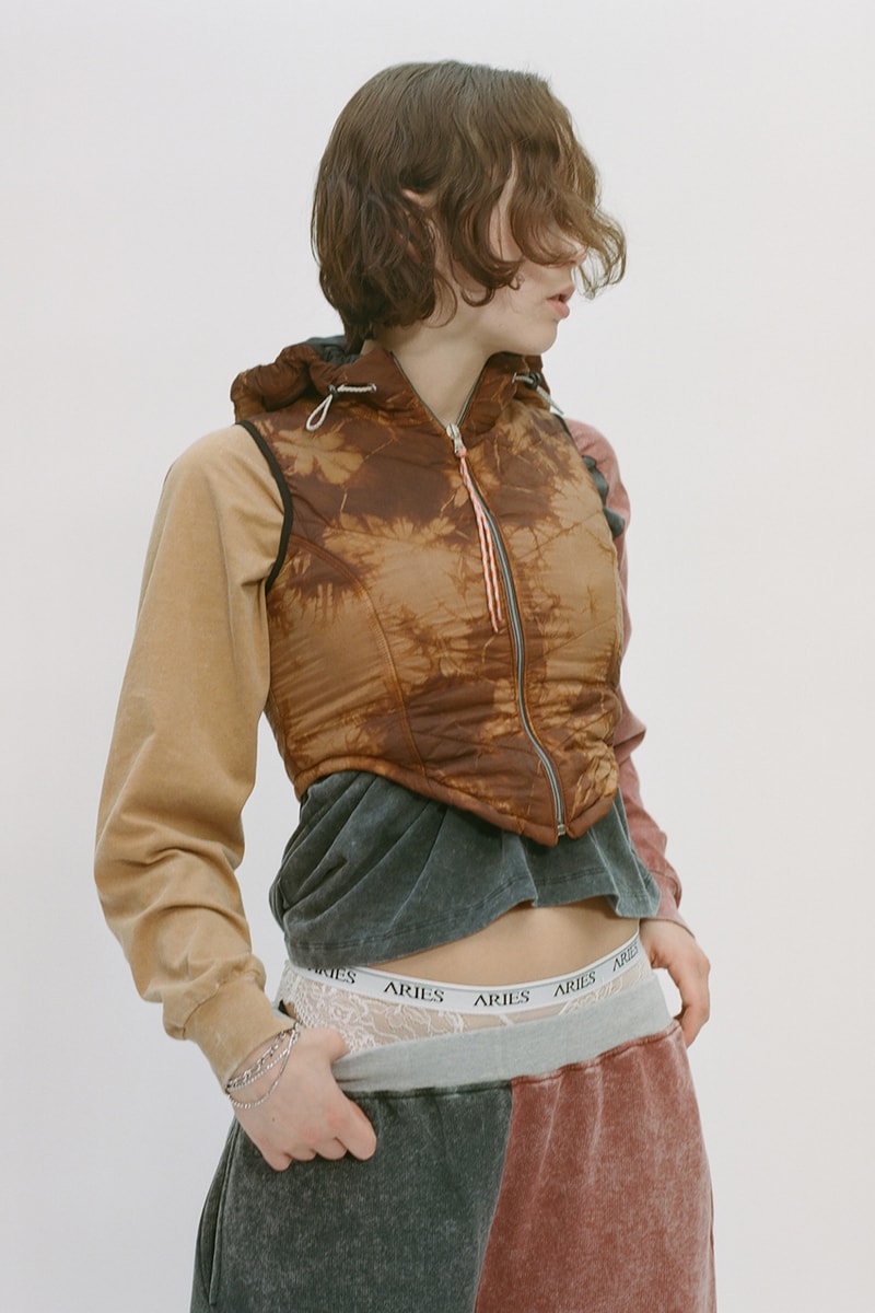 aries fall winter 2022 lookbook denim jackets shirts knitwear