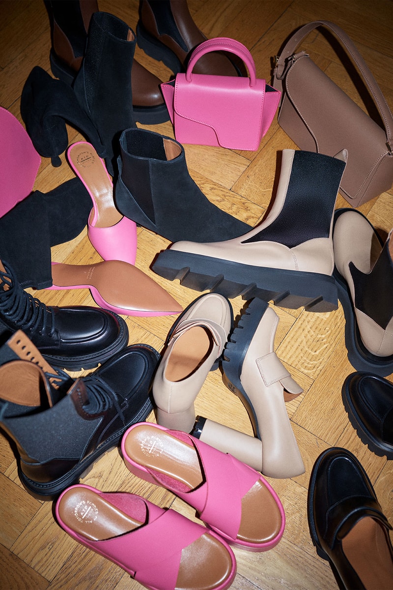 ATP Atelier Fall "Stockholmer" Campaign Release Handbags Chunky Boots Images
