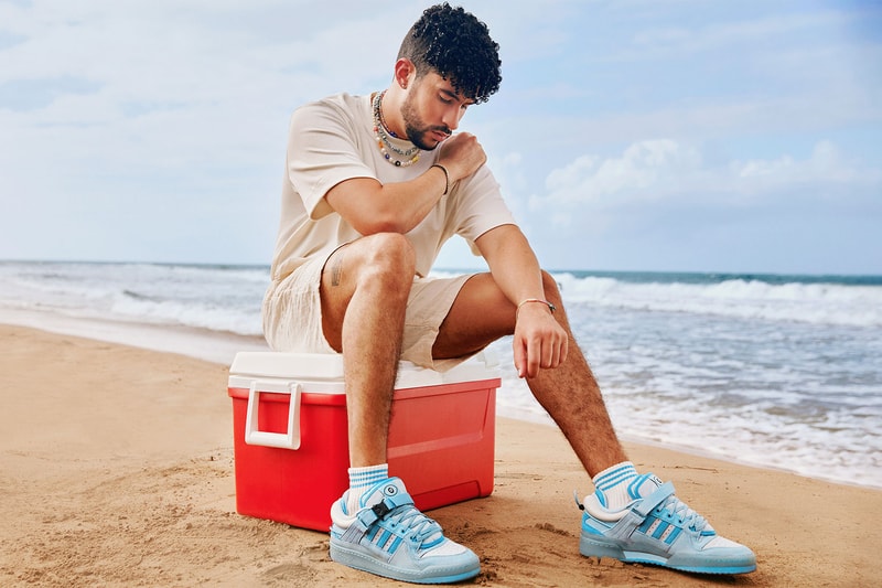 Bad Bunny adidas Originals Forum Low Sky Blue Collaboration Release Where to buy