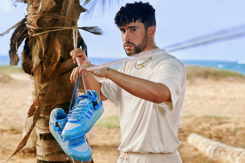 Bad Bunny adidas Originals Forum Low Sky Blue Collaboration Release Where to buy